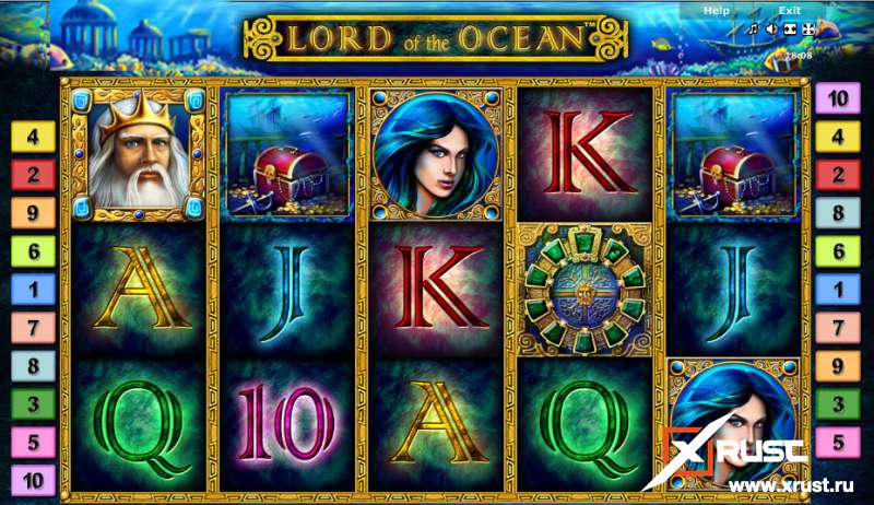 Игровые автоматы ЛотоРу. Слот Lord of the Ocean