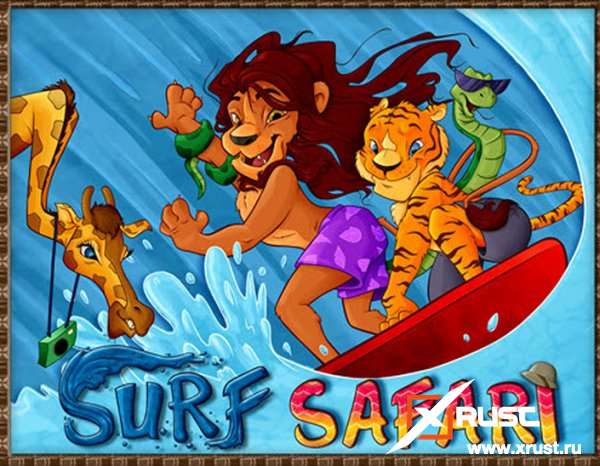 Мобильный игровой автомат в казино Азино 777 - Surf Safari