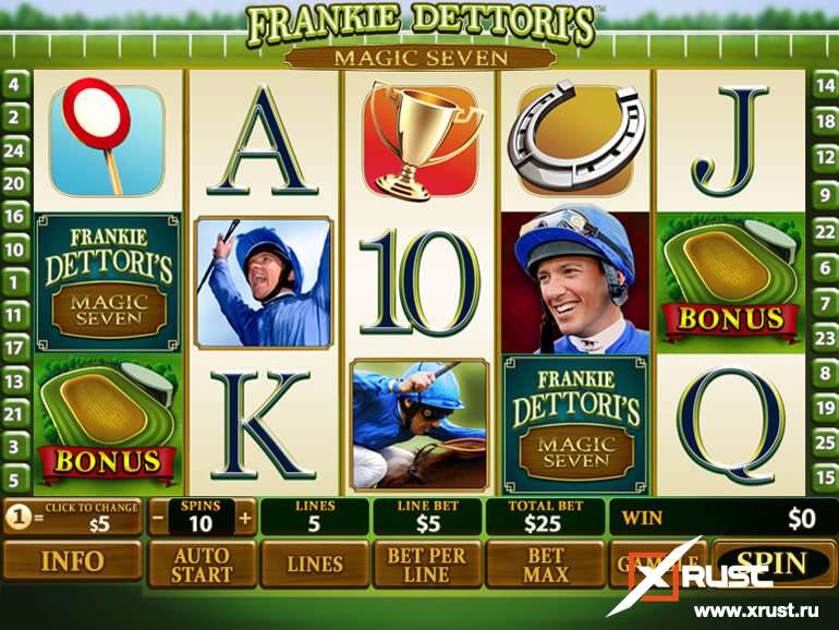 Новый игровой автомат Frankie Dettori в Казино Леон