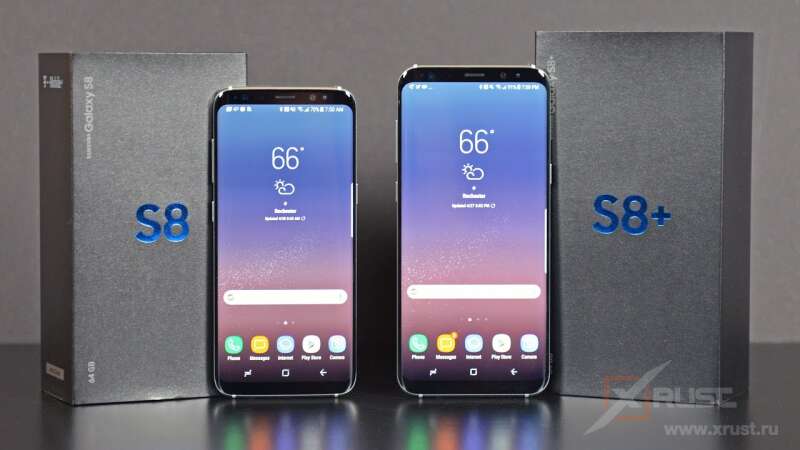 Первый взгляд на флагманы Samsung Galaxy S8 и S8+