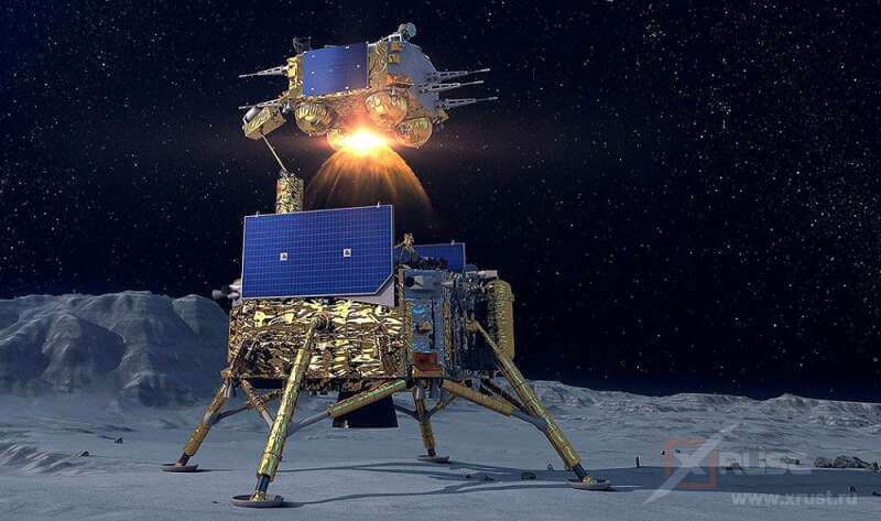 Китайский возвращаемый модуль покинул Луну